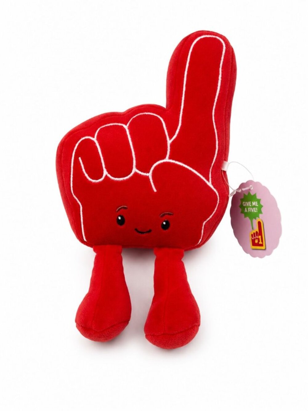 Giggle Scape Plush Red Game Day 9" Stuffed Toy Gigglescape NEW